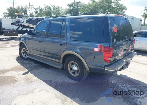 2002 Ford Expedition Eddie Bauer из США, поврежденный, VIN 1FMEU17L22LA31831